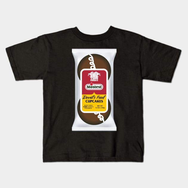 Mostest Cupcakes Kids T-Shirt by Twogargs